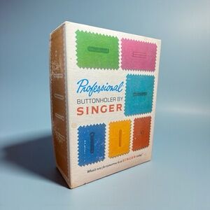 SINGER Professional Buttonholer for Vertical-Needles Zig-Zag Sewing Machines